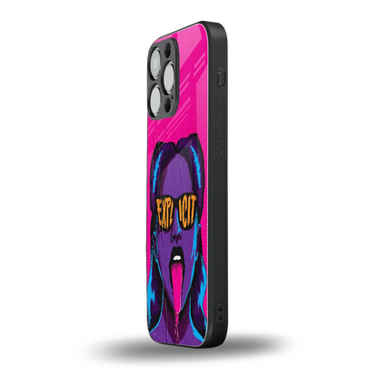 Explicit iphone 16 pro max mobile cover | shockproof glass phone case