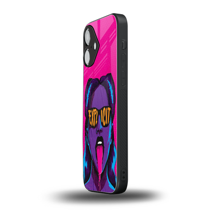 Explicit iPhone 16 mobile cover | shockproof glass phone case
