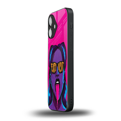 Explicit iPhone 16 mobile cover | shockproof glass phone case