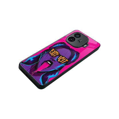 Explicit stylish phone case for iqoo neo 10r 5g | glossy glass and slim fit