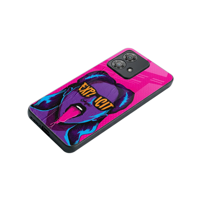 Explicit stylish phone case for motorola edge 40 neo 5g | glossy glass and slim fit