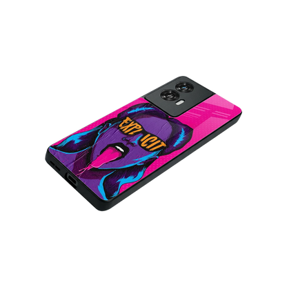 Explicit stylish phone case for motorola edge 50 fusion | glossy glass and slim fit