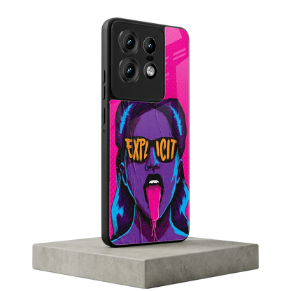 Explicit motorola edge 50 pro mobile cover | shockproof glass phone case