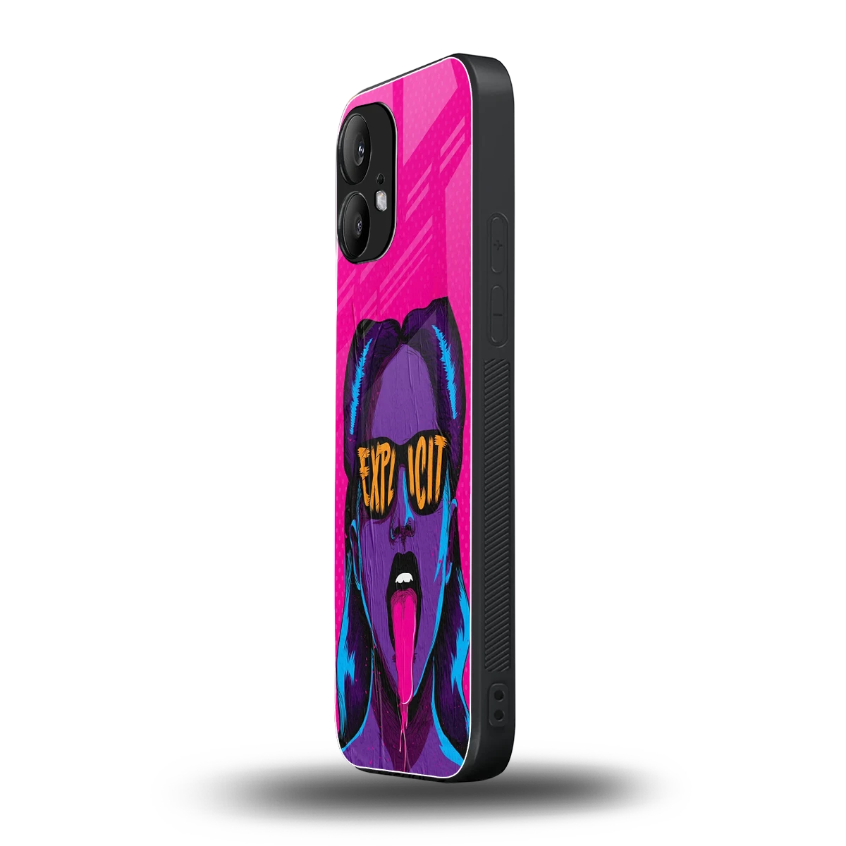 Explicit nothing phone 2 mobile cover | shockproof glass phone case