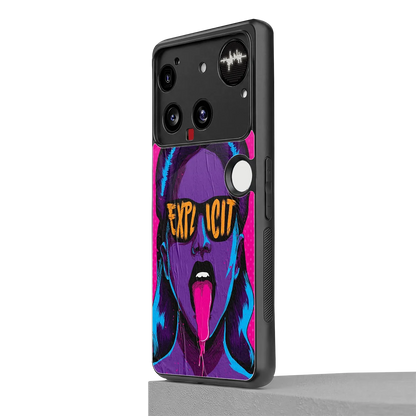 Explicit nothing phone 3 mobile cover | shockproof glass phone case