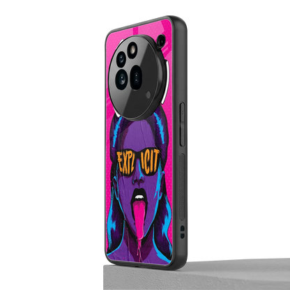 Explicit nothing phone 3a pro mobile cover | shockproof glass phone case