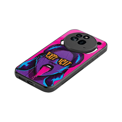Explicit stylish phone case for nothing phone 3a pro | glossy glass and slim fit