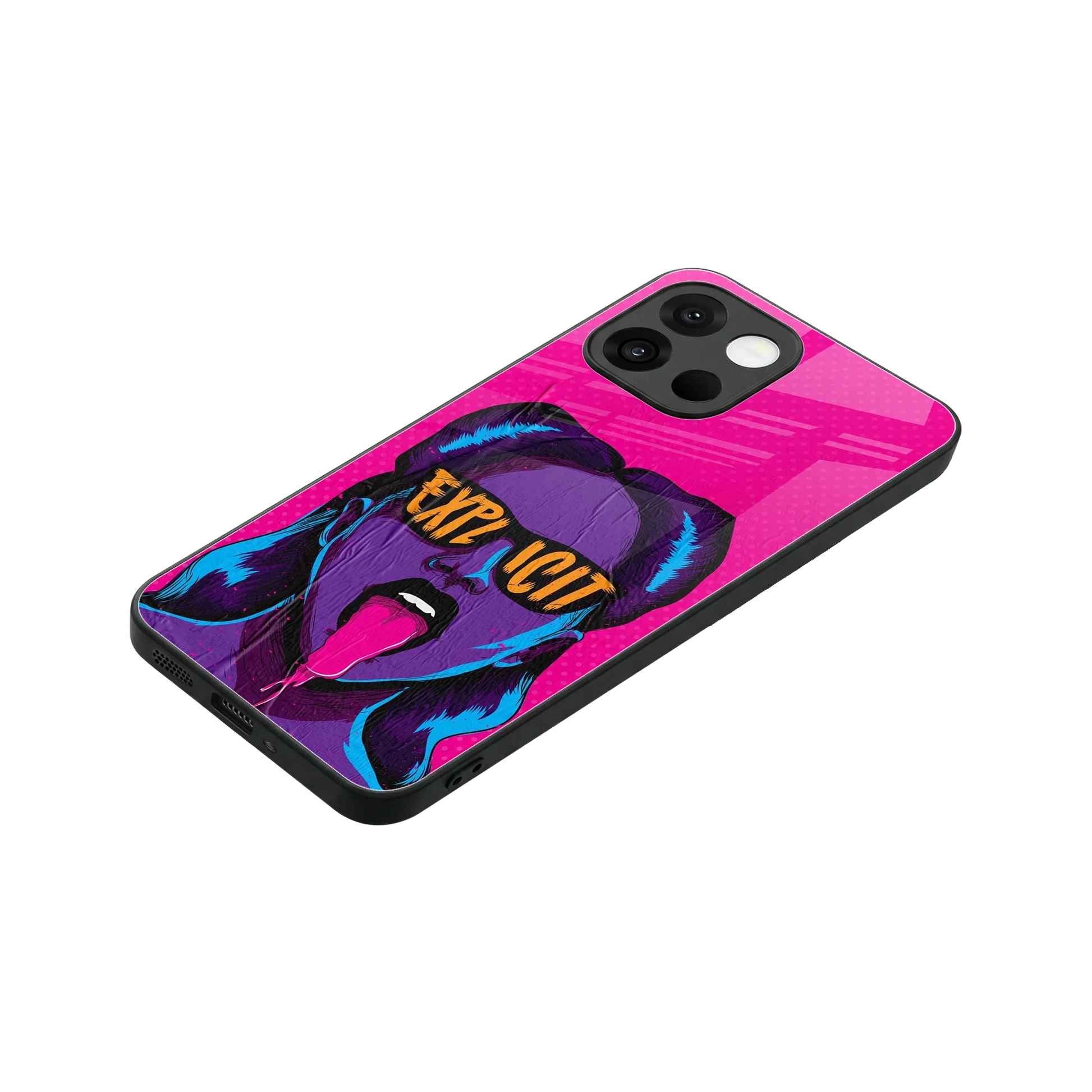 Explicit stylish phone case for oneplus 13s | glossy glass and slim fit