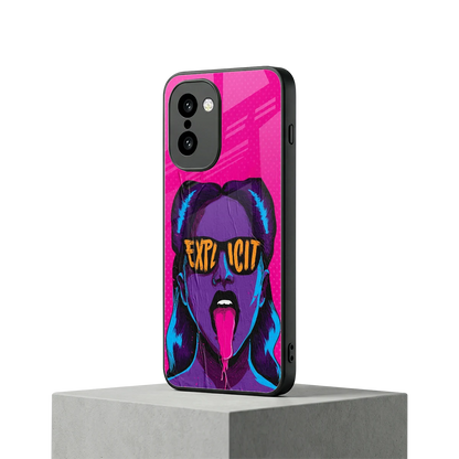 Explicit oneplus 15r mobile cover | shockproof glass phone case