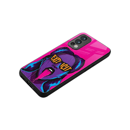 Explicit stylish phone case for oneplus nord 2 | glossy glass and slim fit