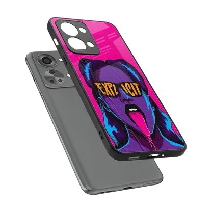 Explicit sleek oneplus nord 2t cover with tempered glass back and TPU edges