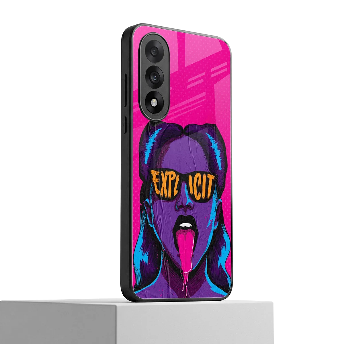 Explicit oneplus nord 5 mobile cover | shockproof glass phone case
