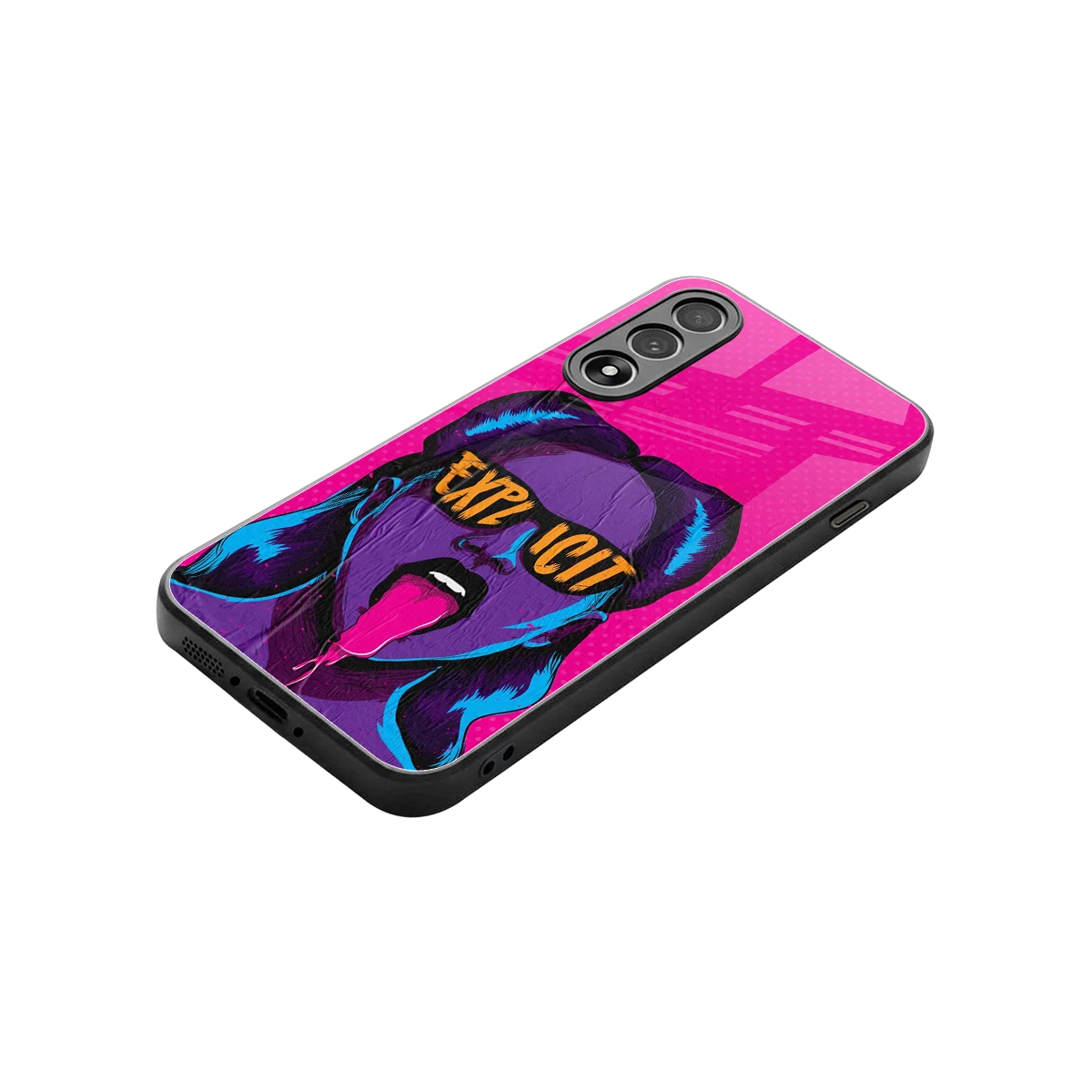 Explicit stylish phone case for oneplus nord 5 | glossy glass and slim fit