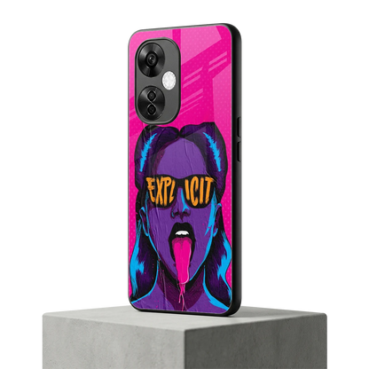 Explicit oneplus nord ce 3 lite mobile cover | shockproof glass phone case