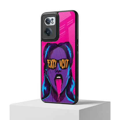 Explicit oneplus nord ce 2 mobile cover | shockproof glass phone case