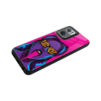 Explicit stylish phone case for oneplus nord ce 2 | glossy glass and slim fit