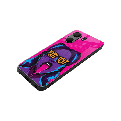 Explicit stylish phone case for oppo a5x 5g | glossy glass and slim fit