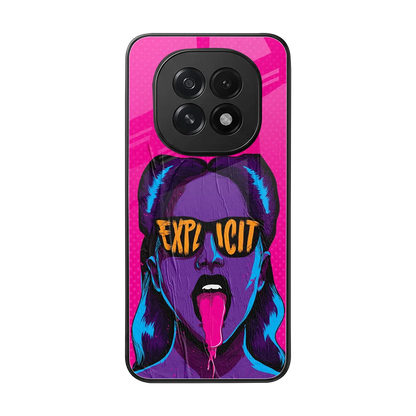 Explicit back phone cover | glass case for oppo f29 5g