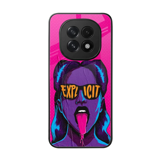 Explicit back phone cover | glass case for oppo f29 5g