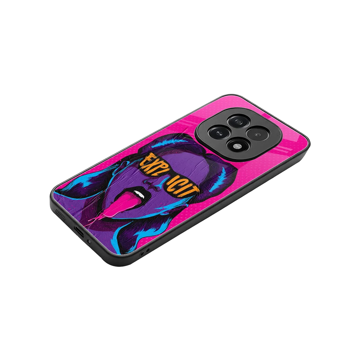 Explicit stylish phone case for oppo f29 5g | glossy glass and slim fit
