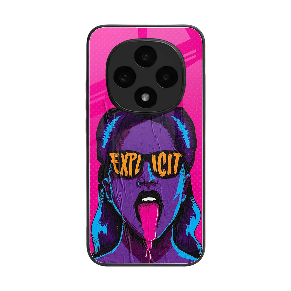 Explicit back phone cover | glass case for oppo f31 pro 5g