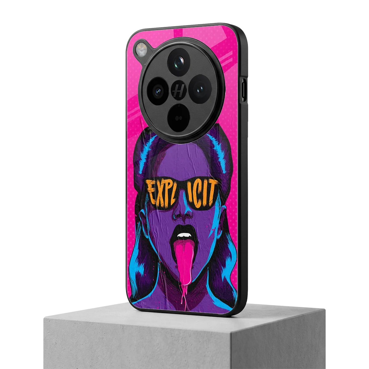 Explicit oppo find x8 mobile cover | shockproof glass phone case