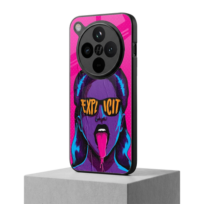 Explicit oppo find x8 mobile cover | shockproof glass phone case
