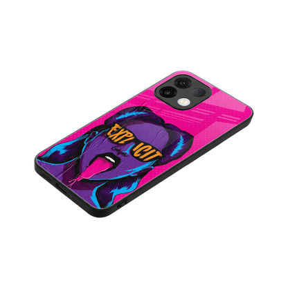 Explicit stylish phone case for oppo k13 5g | glossy glass and slim fit