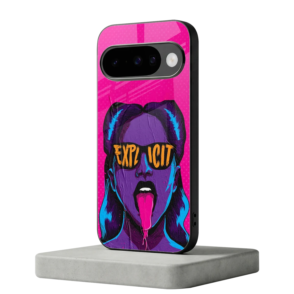 Explicit google pixel 10 mobile cover | shockproof glass phone case