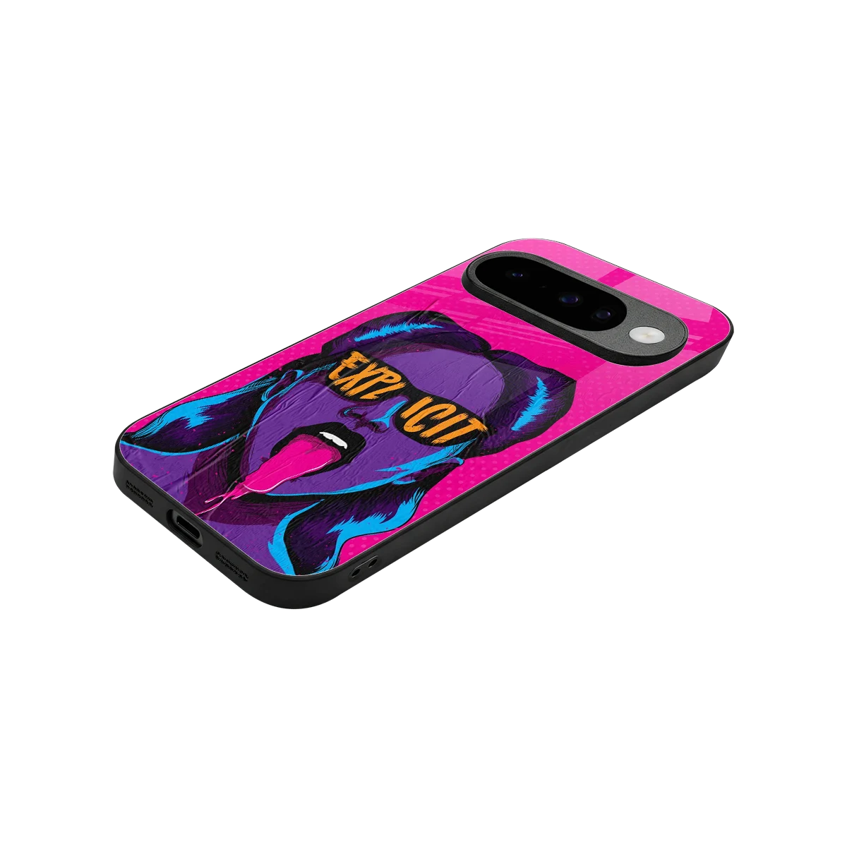 Explicit stylish phone case for google pixel 10 | glossy glass and slim fit