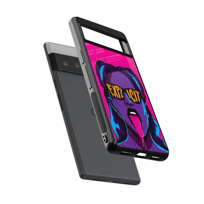 Explicit sleek google pixel 6 pro cover with tempered glass back and TPU edges