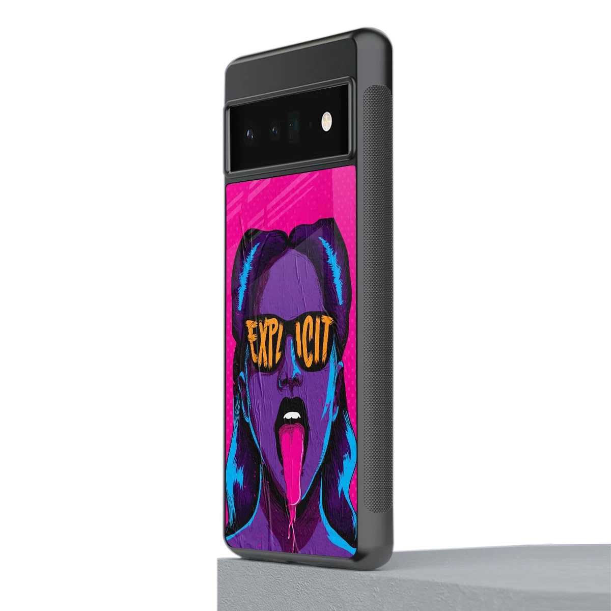 Explicit stylish phone case for google pixel 6 pro | glossy glass and slim fit