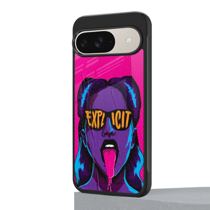 Explicit google pixel 9 mobile cover | shockproof glass phone case