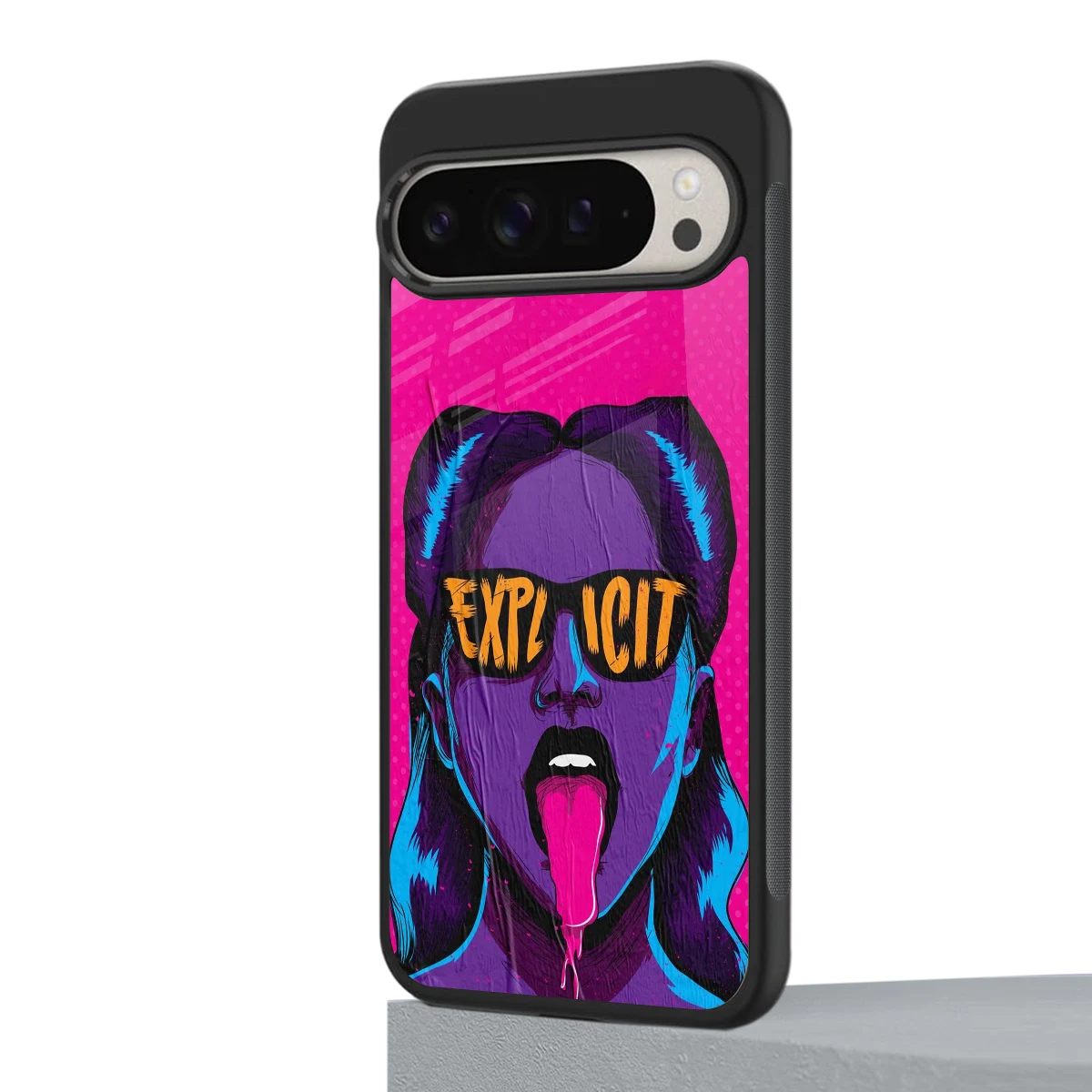 Explicit google pixel 9 pro xl mobile cover | shockproof glass phone case