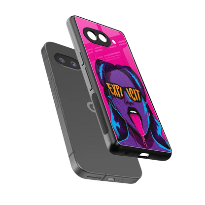 Explicit sleek google pixel 10a cover with tempered glass back and TPU edges