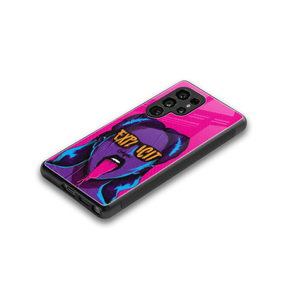 Explicit stylish phone case for samsung galaxy s25 ultra | glossy glass and slim fit