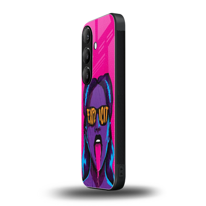 Explicit samsung galaxy s25 mobile cover | shockproof glass phone case