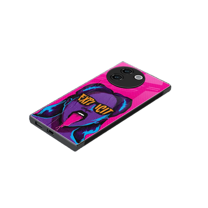 Explicit stylish phone case for vivo v30e | glossy glass and slim fit
