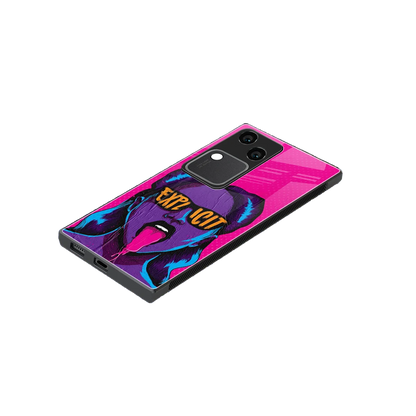 Explicit stylish phone case for vivo v30 | glossy glass and slim fit