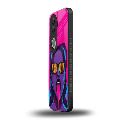 Explicit vivo v50 mobile cover | shockproof glass phone case