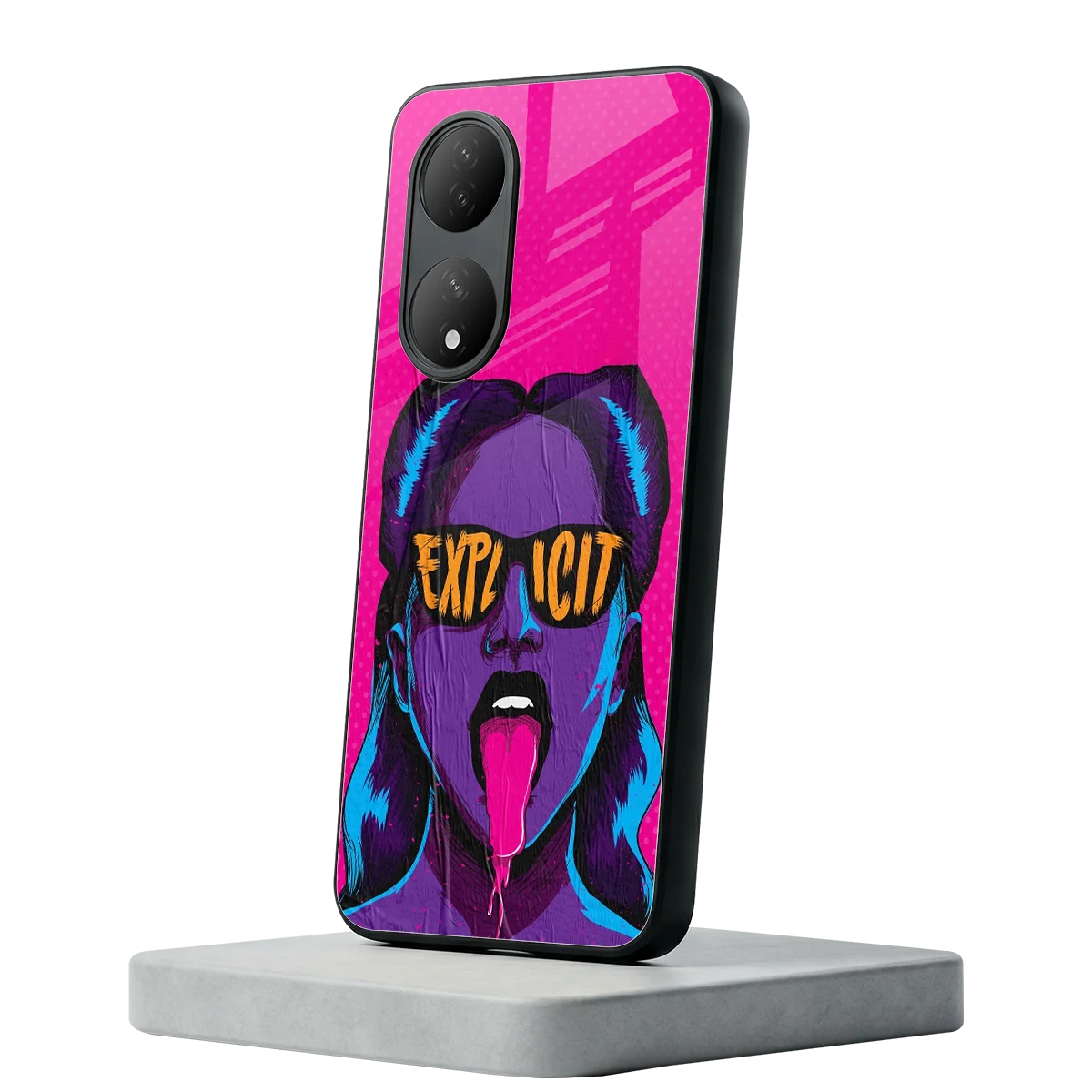 Explicit Vivo-y100 mobile cover | shockproof glass phone case