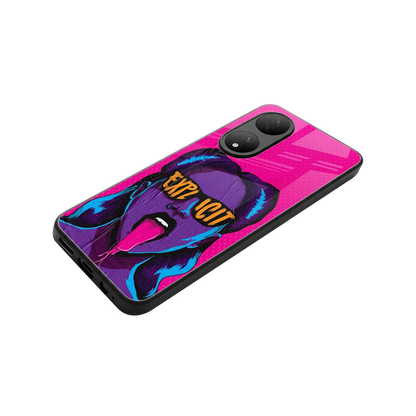 Explicit stylish phone case for Vivo-y100 | glossy glass and slim fit