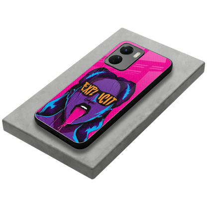 Explicit stylish phone case for vivo y16 | glossy glass and slim fit