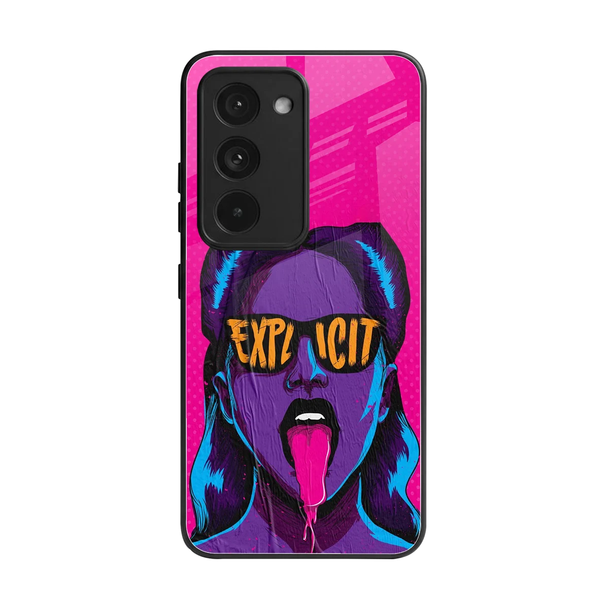 Explicit back phone cover | glass case for redmi 15 5g
