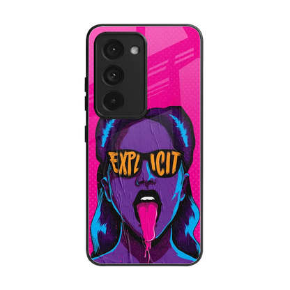 Explicit back phone cover | glass case for redmi 15 5g