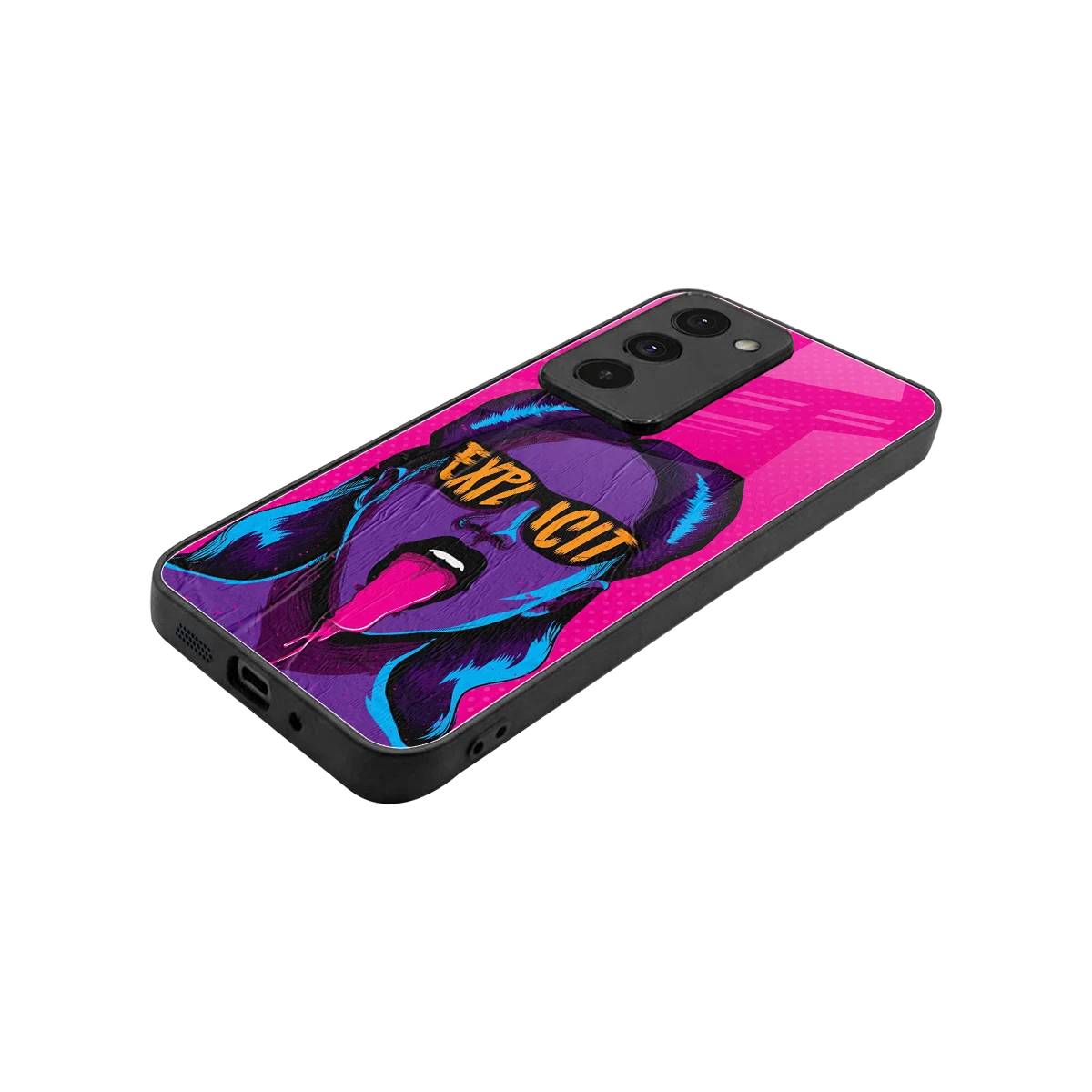 Explicit stylish phone case for redmi 15 5g | glossy glass and slim fit