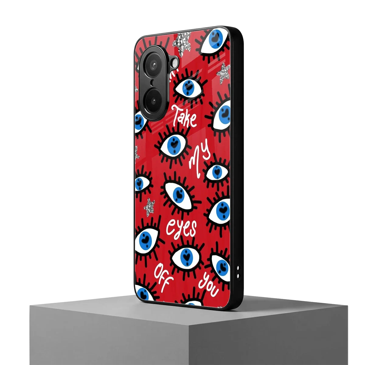 Eyes On You oneplus nord ce5 5g mobile cover | shockproof glass phone case