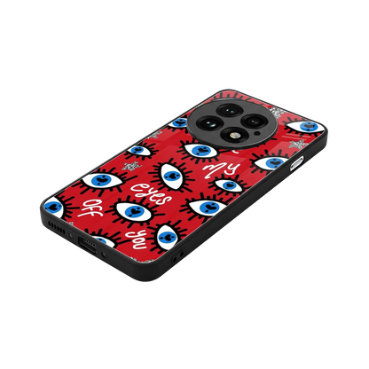 Eyes On You stylish phone case for oneplus 13 | glossy glass and slim fit
