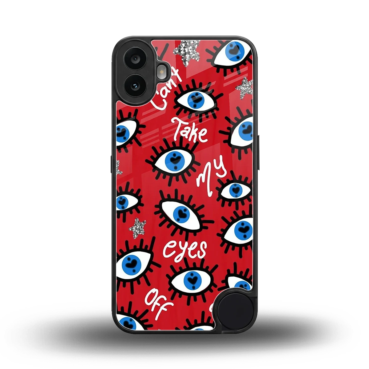 Eyes On You back phone cover | glass case for cmf nothing phone 1