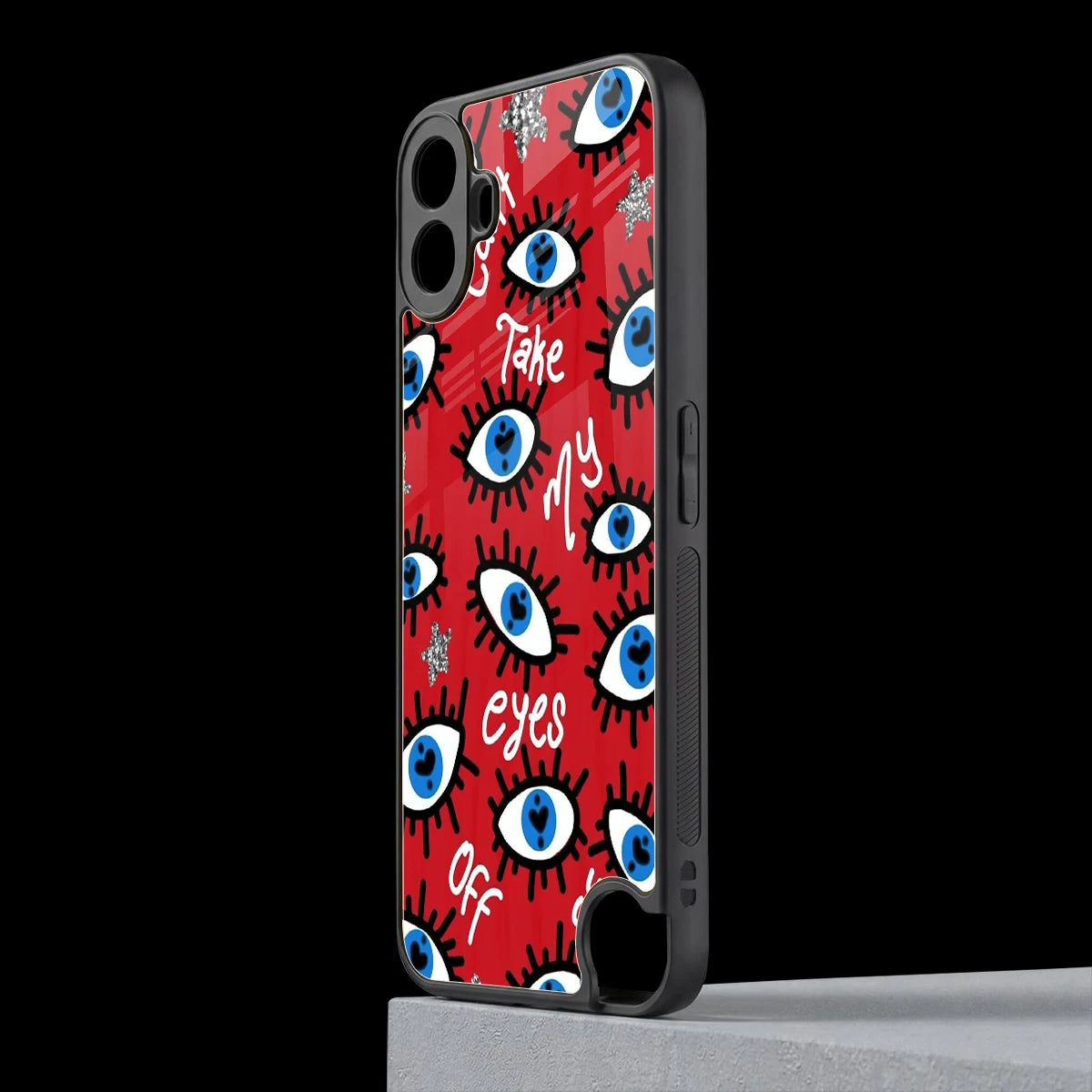Eyes On You cmf nothing phone 1 mobile cover | shockproof glass phone case